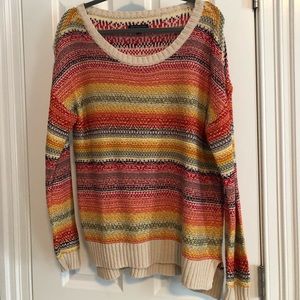 American Eagle Outfitters Rainbow sweater